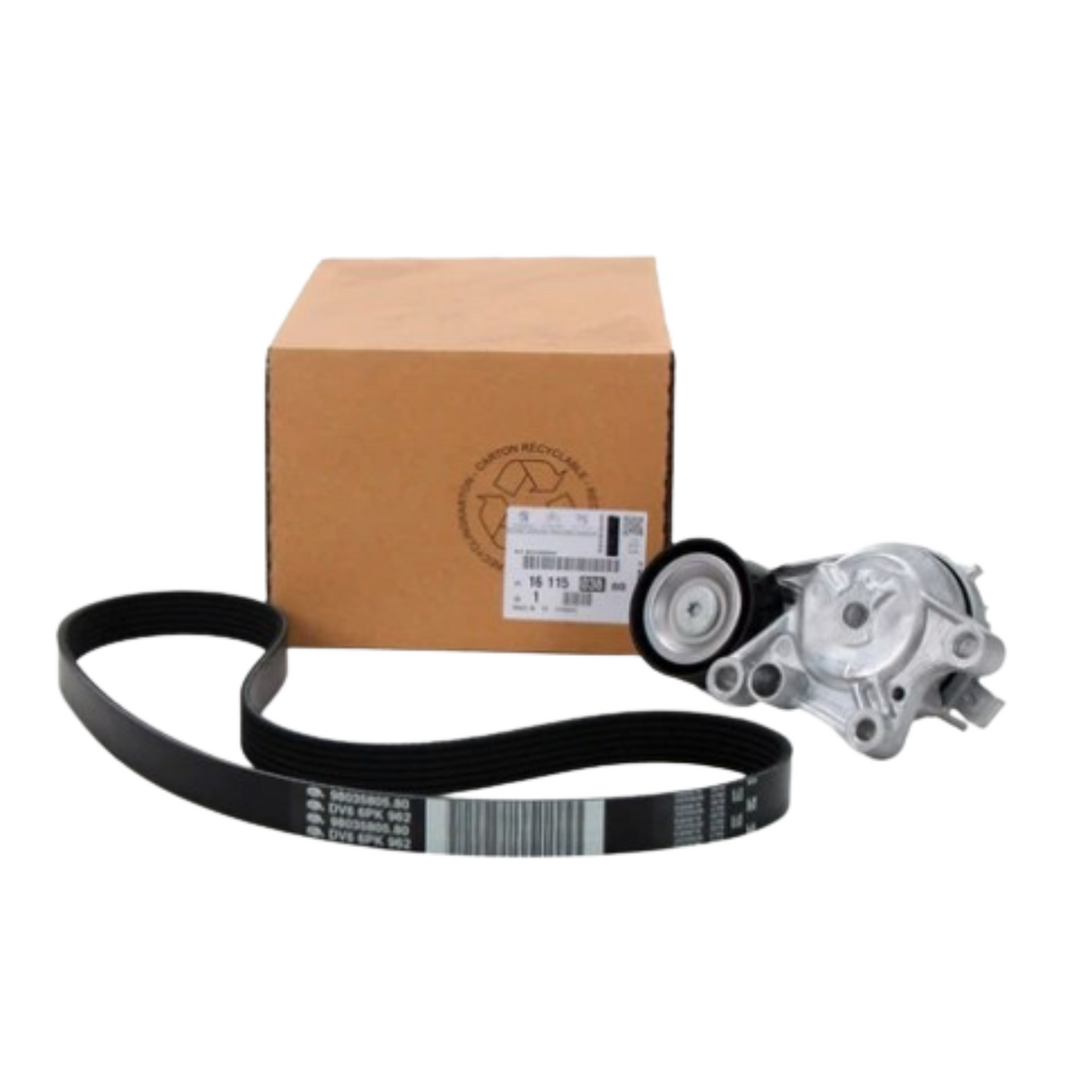 Kit Correa Alternador Peugeot 208 308 C3 C4 1.6 Bluehdi